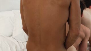 Athletic boys Andy Adler and Jax Thirio pleasures my hot and lustful body