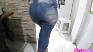 Gabbie Luna - Sucking Off a Bae Dick and getting Cum inside my Face