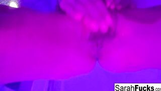 Artistic soak masturbation with bad butt inked mom!