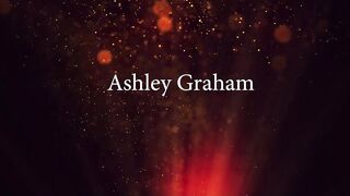 Dirty Red Haired Ashley Graham Gets Soak While Having Fun With Her Long Jugs!