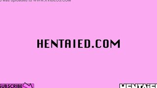 Real Life Cartoon - Veronica Leal get double Penetration by Plowed machine with Intense Squirt