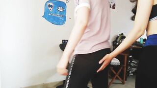 Insane and lesbo cardio part one !!