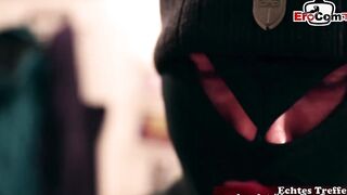 German women caught masturbating and fuck