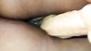 Close up Ebony vagina
