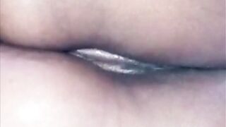 Close up Ebony vagina