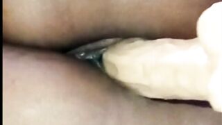 Close up Ebony vagina