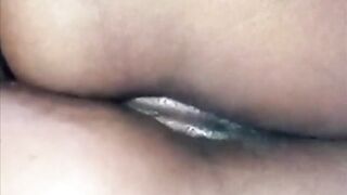 Close up Ebony vagina