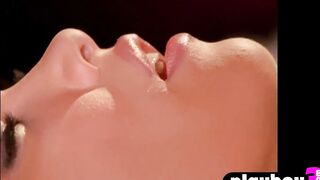 Irresistible long booty musician Christina Santiago posed nude after striptease