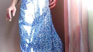 TRY-ON HAUL . Adorable Lingerie Under Dress .