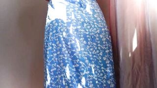 TRY-ON HAUL . Adorable Lingerie Under Dress .