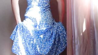 TRY-ON HAUL . Adorable Lingerie Under Dress .