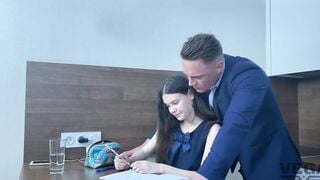 LUSTFUL PROFESSOR TAKES ANAL VIRGINITY