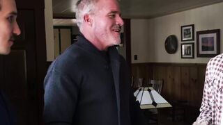 Mature step daddy indulges in a hardcore anal fucking session
