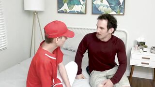 Twink enjoys every inch of stepdaddys big raw cock Hoe 2