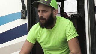 Inked stud barebacks gay stepson before creampie Hoe 3