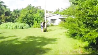 Bound stepson gets raw fucked by his hunky stepdad outdoors Hoe 2