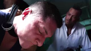 Bound stepson gets raw fucked by his hunky stepdad outdoors Hoe 2
