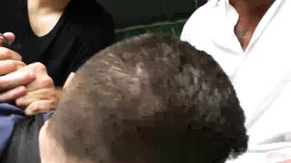 Bound stepson gets raw fucked by his hunky stepdad outdoors Hoe 2