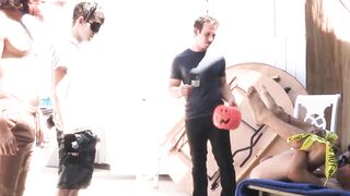 Bound homo offers his ass instead of treats for Halloween Hoe 2