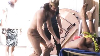Bound homo offers his ass instead of treats for Halloween Hoe 2