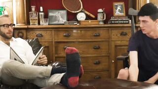 Skinny youngster cums while barebacked by stepdaddy Hoe 2