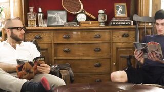 Skinny youngster cums while barebacked by stepdaddy Hoe 2