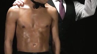 Master Dillion Stone spat on the boy's hole and inserted his dick inside with rabid e