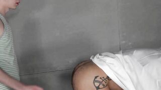 White haired hunk Lawson James tries being a bottom and fucked by a twink