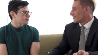 Robust blonde Jax Thirio treats my thirsty ass with his delicious cock