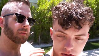I hope that our neighbors do not hear Jack Valors loud moaning because of my cock