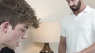Bearded hunk Gio Carrera made sure that every inch of my cock is in his ass