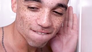 My hung friend Amone Bane joins me and my stepdad to fulfill our wildest desires