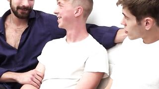 My stepbro Andre Powers and my stepdad tutored me on how to have sex