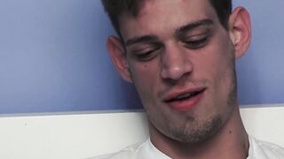 Hot daddy joins stepsons in heated threesome banging action