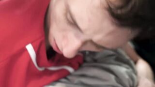Interracial bareback between black stepdad and his white son Hoe 2