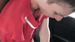 Interracial bareback between black stepdad and his white son Hoe 2