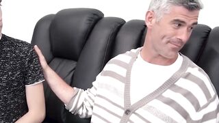 Hunky stepdad barebacks twink stepson and his gay lover Hoe 2
