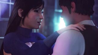 Tifa Night Club Sex [4k] HQ 3D Parody