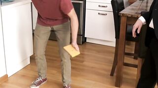Clumsy stepdad sucked off before breeding young ass Hoe 2