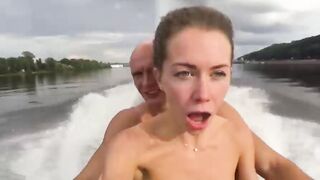 Public Anal Ride on the Jet Ski in the City Centre