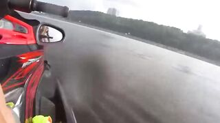 Public Anal Ride on the Jet Ski in the City Centre
