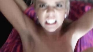 Skinny Blonde Teen Takes it up the Ass