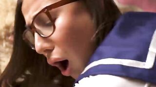 TEACH SCHOOLGIRL IN SHORT SKIRT ANAL CREAMPIE