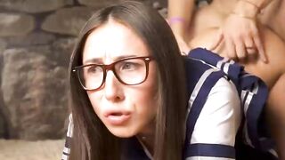 TEACH SCHOOLGIRL IN SHORT SKIRT ANAL CREAMPIE