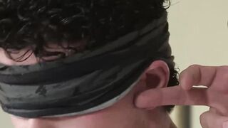 Wavy haired Dylan Hayes rimmed and barebacked as a form of payment