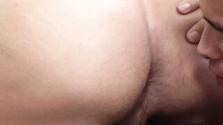 Seducing my stepdad Killian Knox to help me with my assignment but I have to eat his