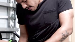 Bisexual Jay Seabrook punished by Tim and Leos thick and horny dicks