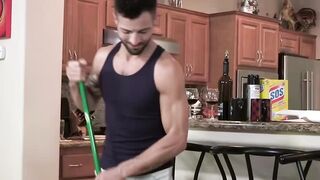 Stepgrandpa Lance Charger is allured to my well toned muscles that lead him to fuck m
