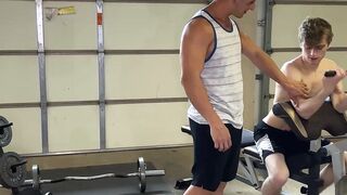 Ripped Jax Thirio filled Jesse Boltons playful lips with his creamy cum