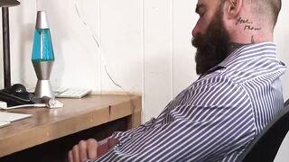 Etched hottie Jack Dixon marks Dylan Hayes asshole as his cocks territory